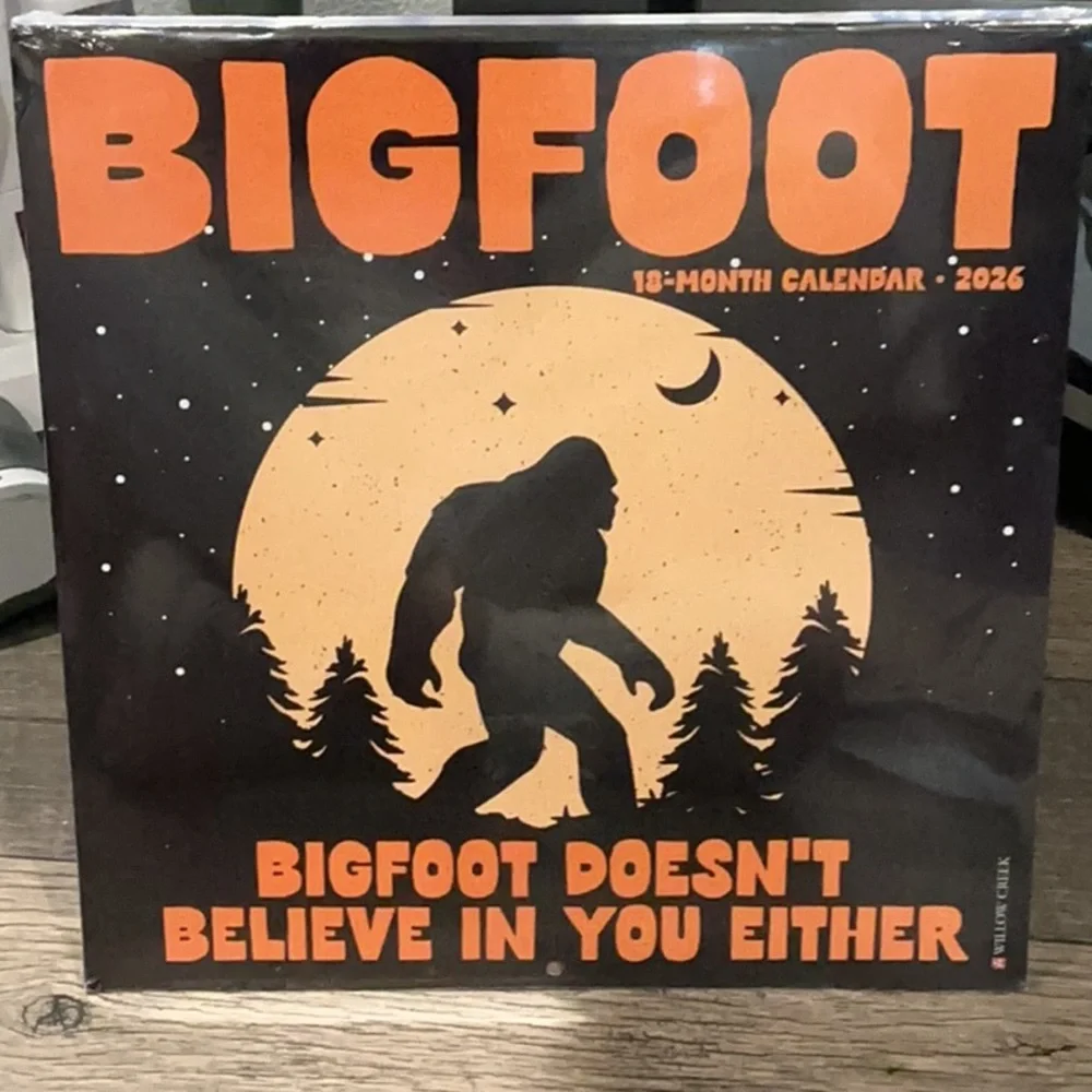 New 3 pack Willow Creek 2026 Calendars K-Pop Seventeen Bigfoot & Animal Selfies